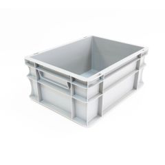 Euro Stacking Box 15 Ltr Solid Grey - 400 x 300