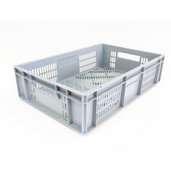 Schoeller Allibert 28 Ltr Perforated Grey Stacking Box