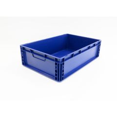 Euro Stacking Box 34 Ltr Solid Blue - 600 x 400