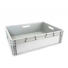 Heavy Duty Stacking Box (87L, Grey) 800 x 600 x 230mm