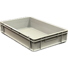 Euro Stacking Box 23 Ltr Solid Grey - 600 x 400