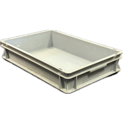 Euro Stacking Box (23L, Grey) 600 x 400 x 120mm *£3.50*