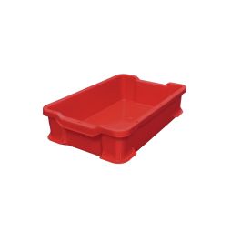 Stacking Uni-Box (24L, Red) 600 x 400 x 145 mm | Alison Handling