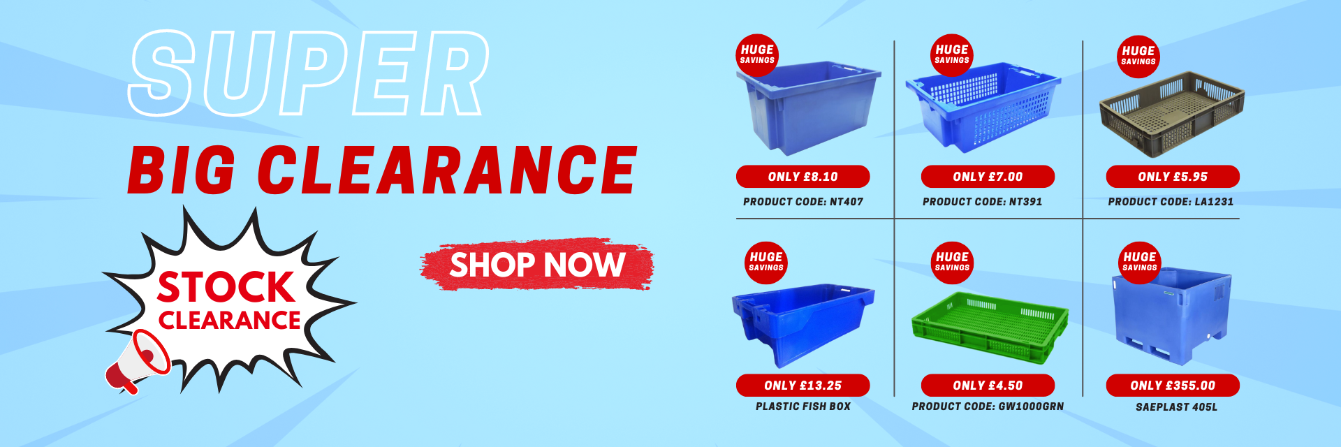 stock clearance