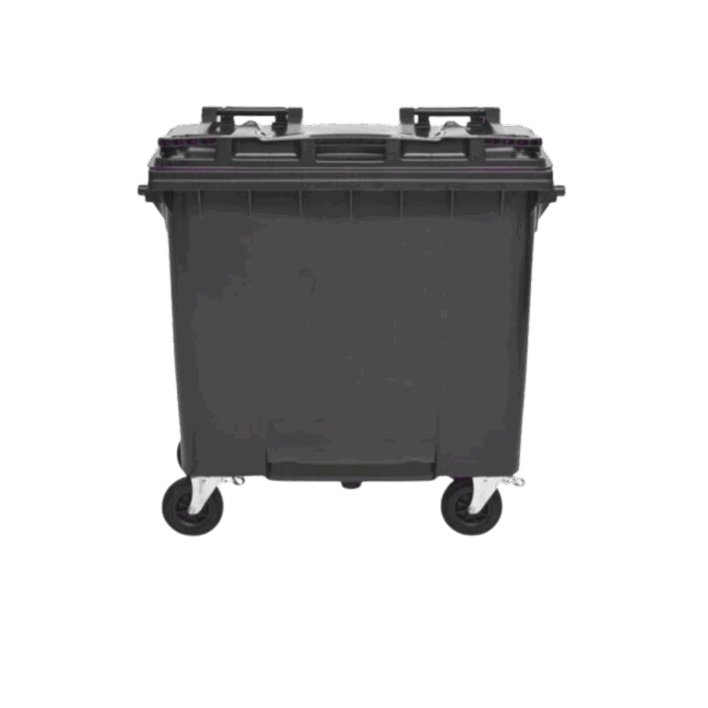 Wheelie bin flat top 770L