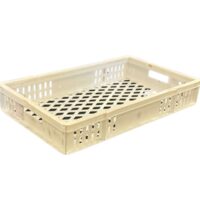 Stacking Tray, Perforated (32L, White) 762 x 457 x 123mm - £4.99