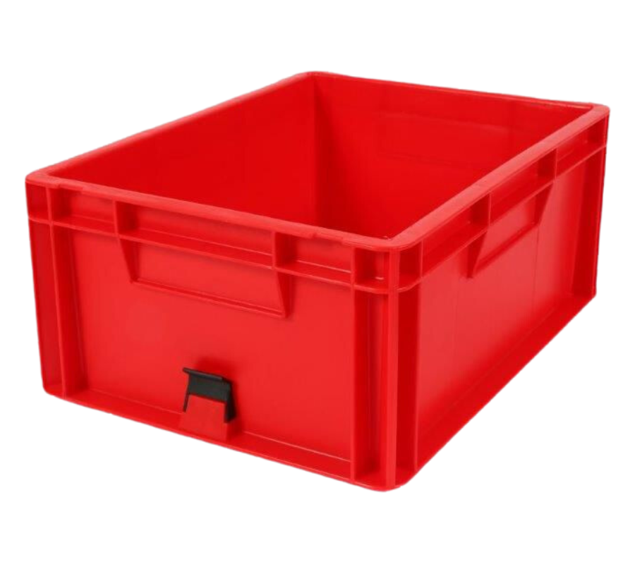 Euro Stacking Box (15L, Red) 400 X 300 X 175mm